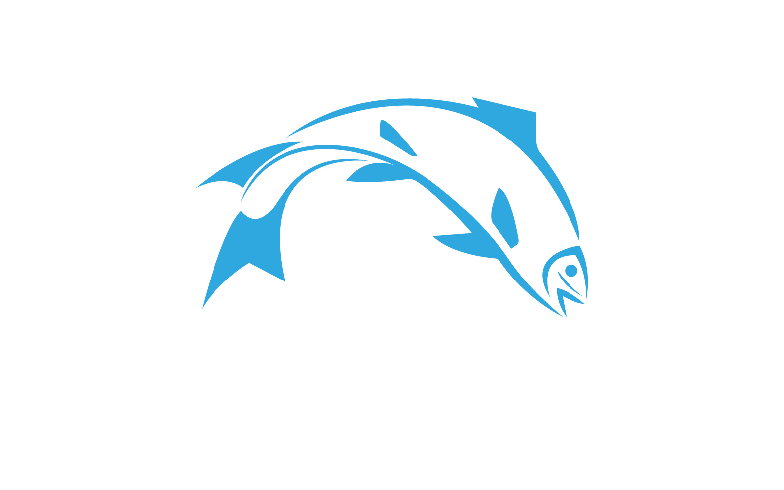 Fish Abstract Icon Design Logo V16