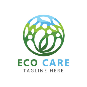 Care Eco Logo Templates 303636
