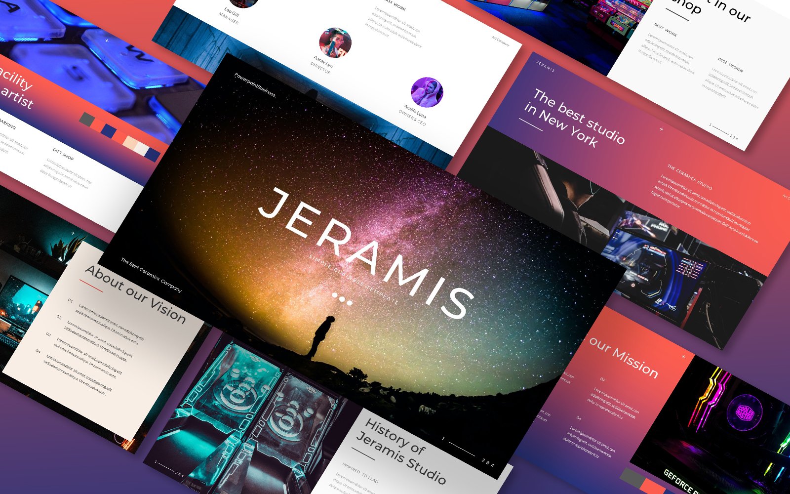 Jeramis Business Powerpoint Template