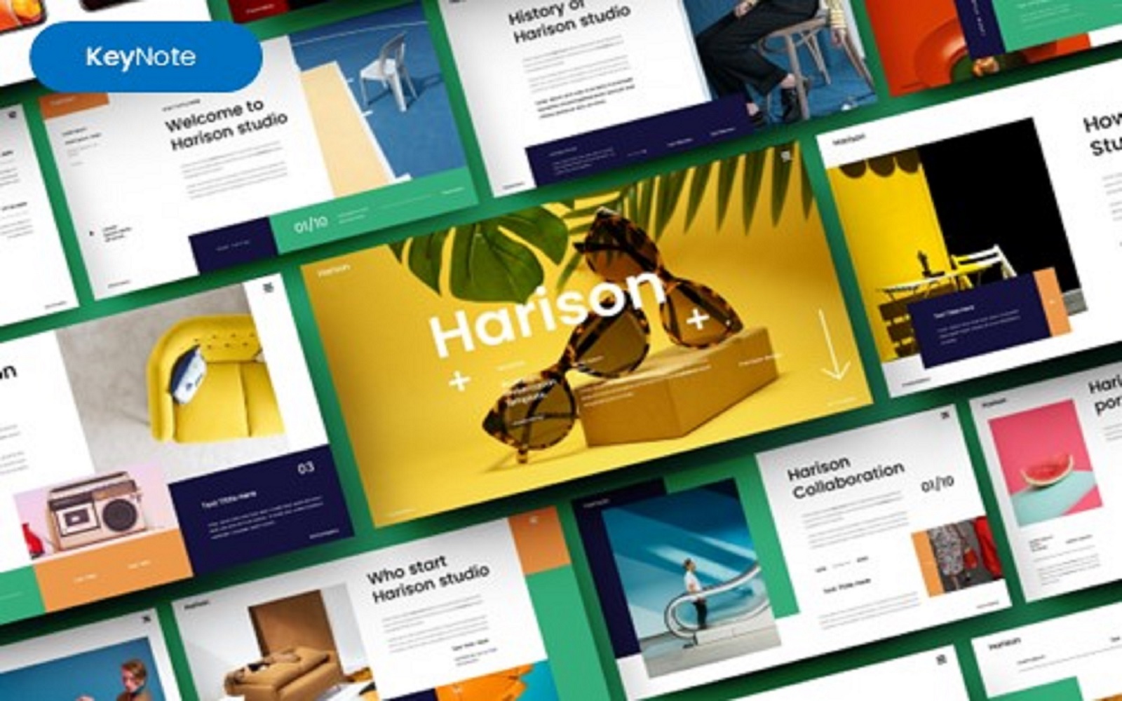 Harison – Business Keynote Template