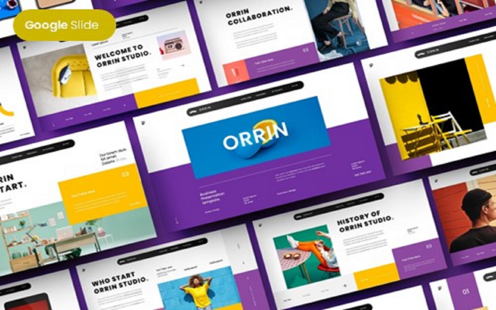 Orrin - Business Google Slide Template