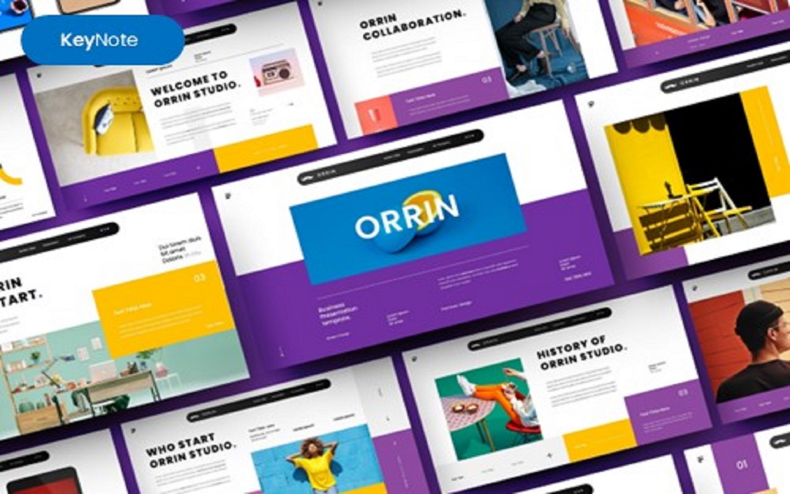 Orrin – Business Keynote Template