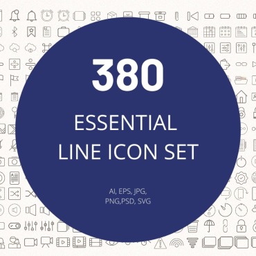 Essential Set Icon Sets 304242
