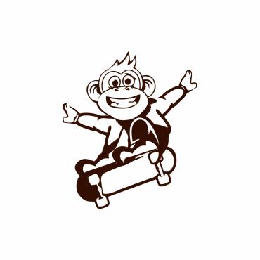 Monkey Vector Logo Templates 304292