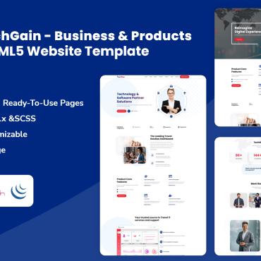 Bootstrap Business Responsive Website Templates 304308