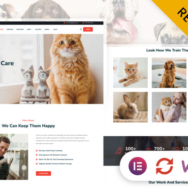 Cat Dog WordPress Themes 304311