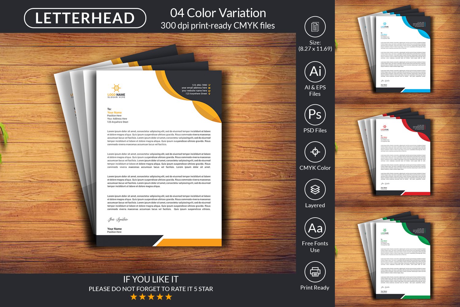 Professional Letterhead Design