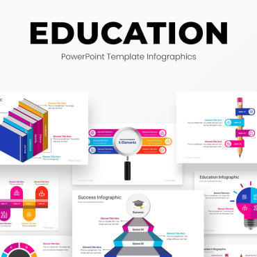 Education Infographics PowerPoint Templates 304504