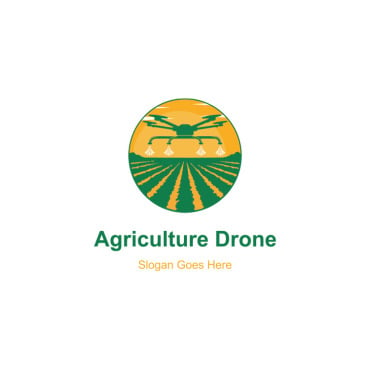 Drones Agriculture Logo Templates 304507