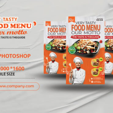 Menu Food Corporate Identity 304603