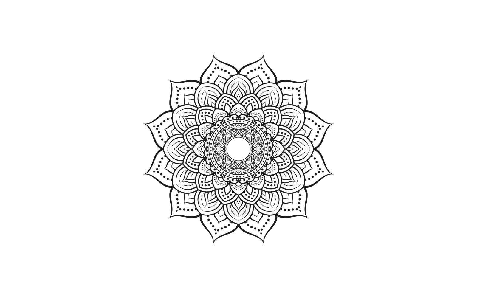 Ornamental Luxury Mandala Pattern, Flowers Coloring Page For Kdp Interiors