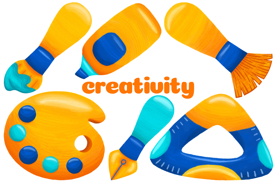 Creativity Element Illustration Pack #03