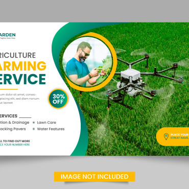 Lawn Landscape Illustrations Templates 304656