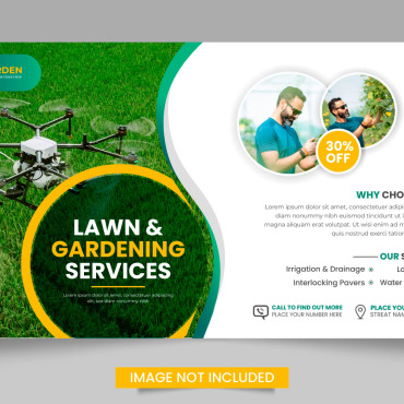 Lawn Landscape Illustrations Templates 304662