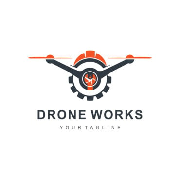 Repair Drone Logo Templates 304667