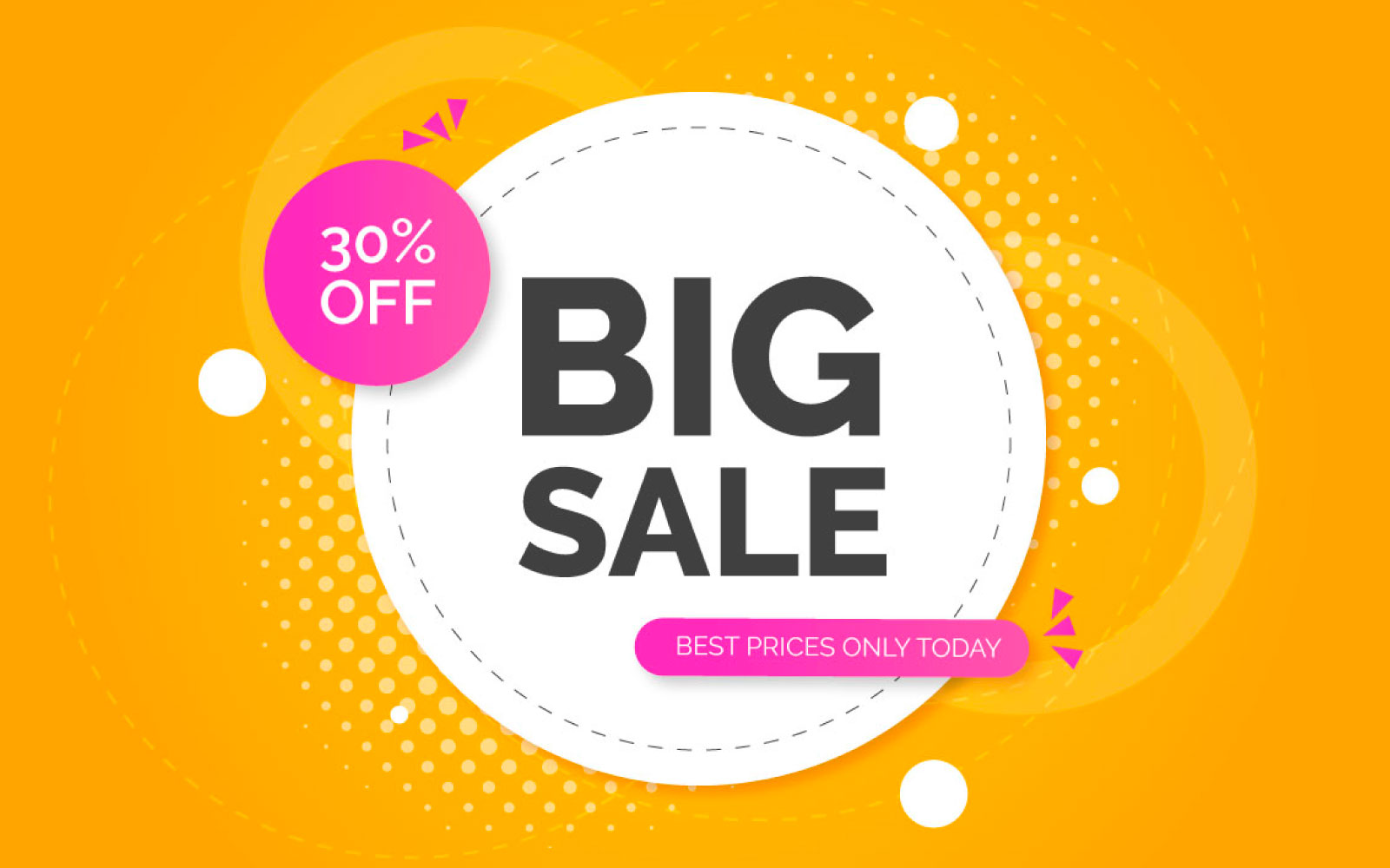 sale marketing banner with price cut out and sell-off design  Vector