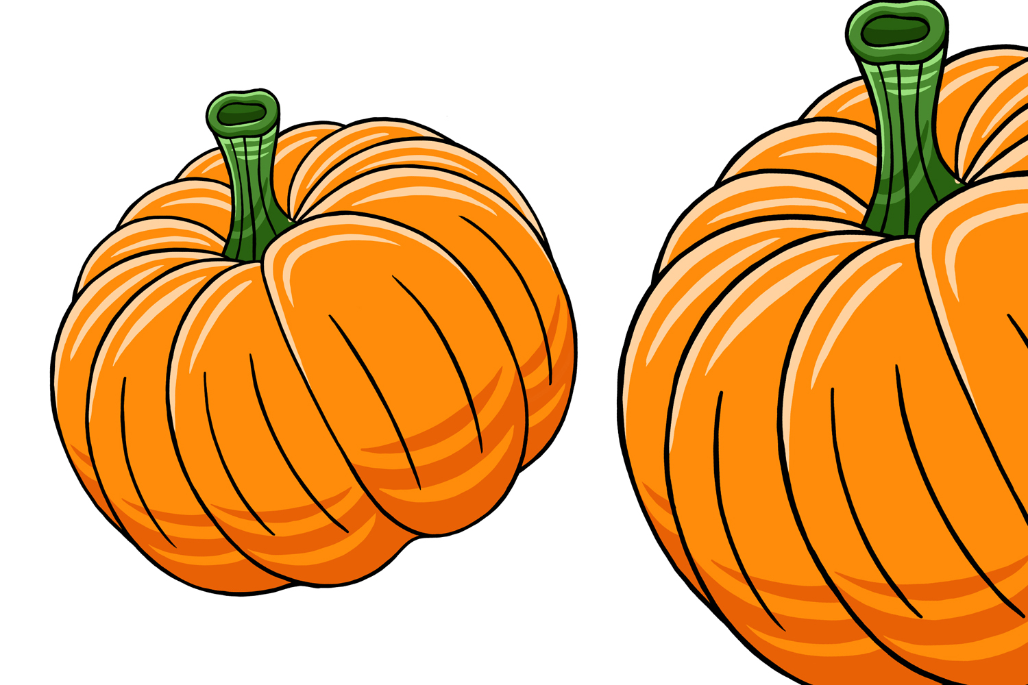 Pumpkin Vector Illustration