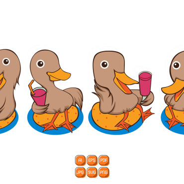 Duck Vector Vectors Templates 304978