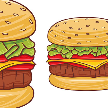 Burger Vector Vectors Templates 305045