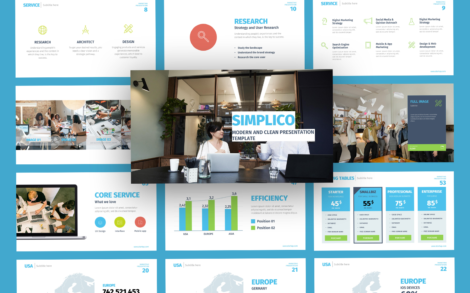 Simplico Marketing Business Keynote Template