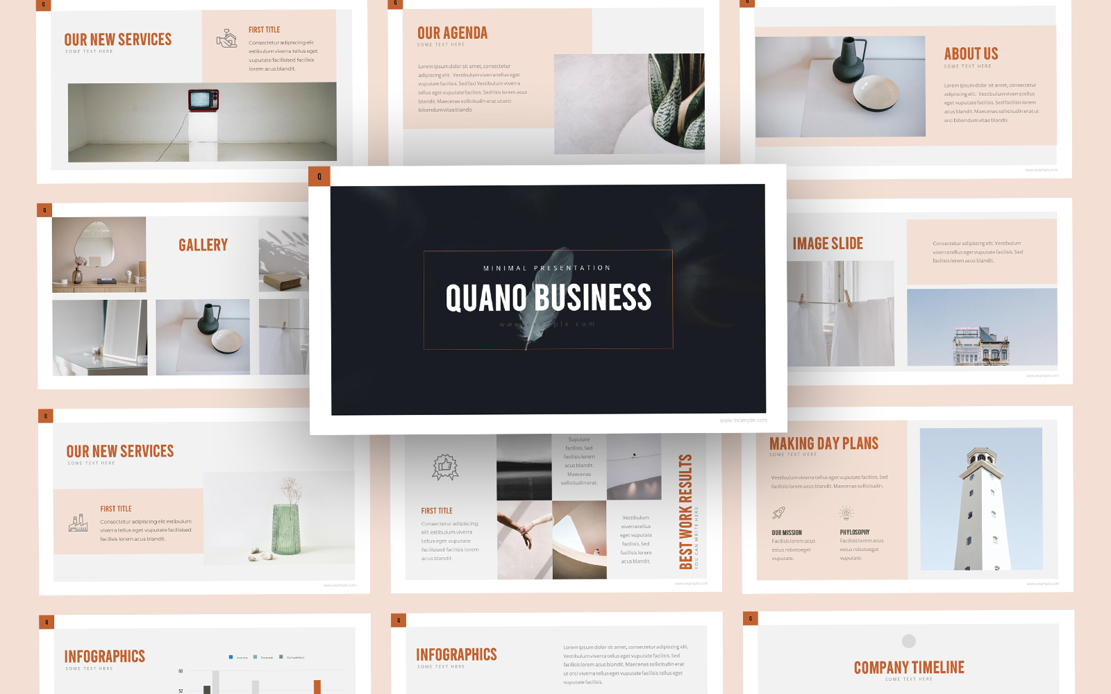 Quano Clean Business Google Slides Template