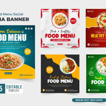 Template Food Social Media 305266