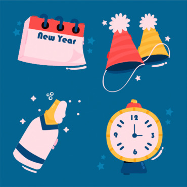 Year Eve Illustrations Templates 305368