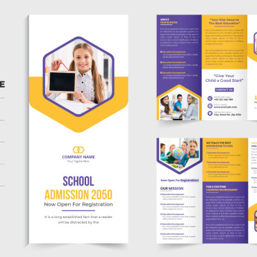 Fold Brochure Corporate Identity 305399