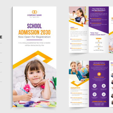 Fold Brochure Corporate Identity 305400