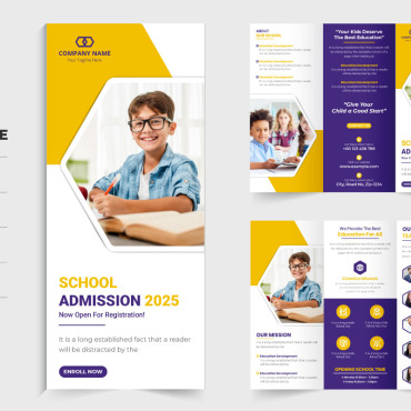 Fold Brochure Corporate Identity 305407