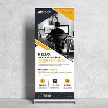 Yellow Corporate Corporate Identity 305541