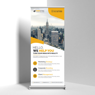 Yellow Corporate Corporate Identity 305599