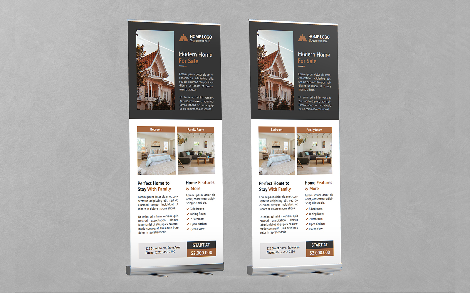 Real Estate Roll Up Banner Vol 09