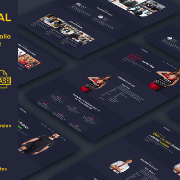 Clean Designer Landing Page Templates 305674