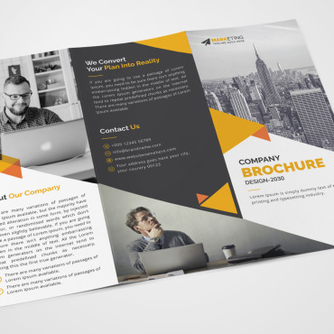 Business Trifold Corporate Identity 305844