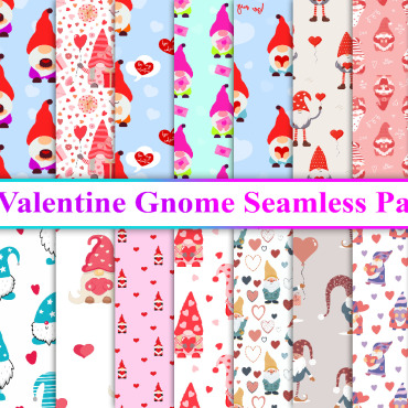 Gnome Seamless Patterns 305930