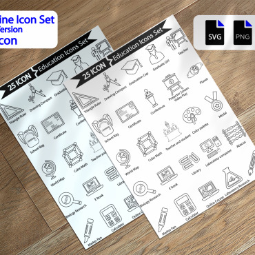 Bag Certificate Icon Sets 306188