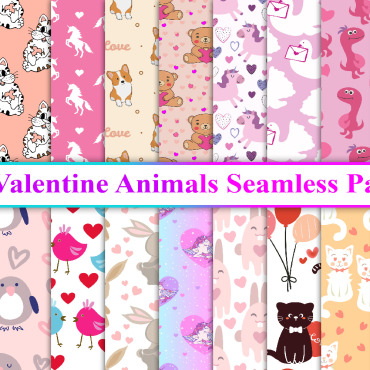 Animals Seamless Patterns 306207