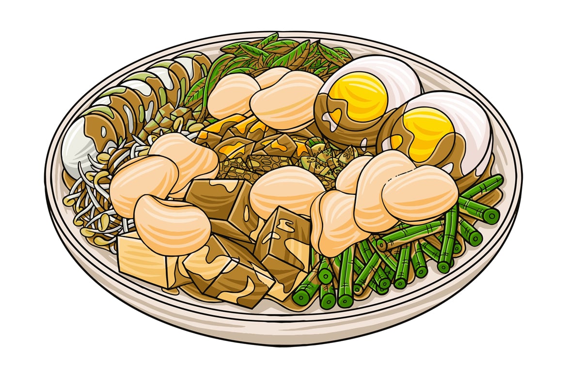 Gado-Gado from Jakarta, Indonesia