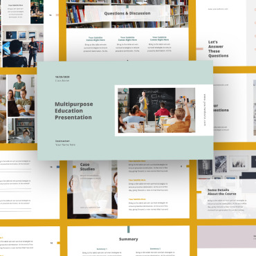 Course Creative PowerPoint Templates 306680