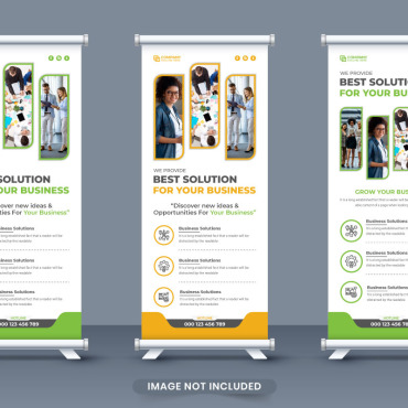 Banner Standee Corporate Identity 306813