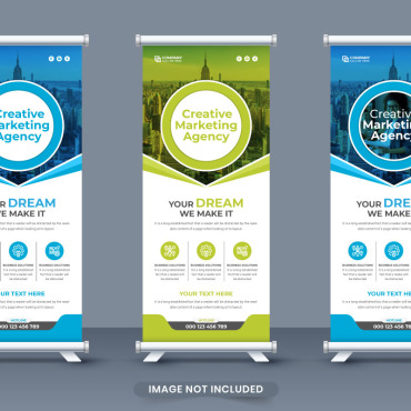 Banner Standee Corporate Identity 306831