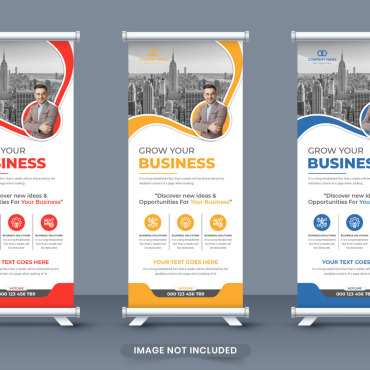 Banner Standee Corporate Identity 306844
