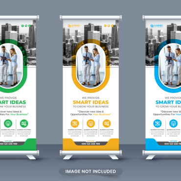Banner Standee Corporate Identity 306850