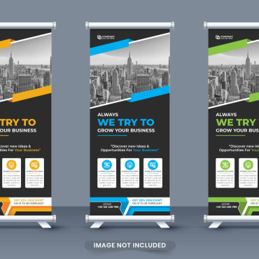 Banner Standee Corporate Identity 306884
