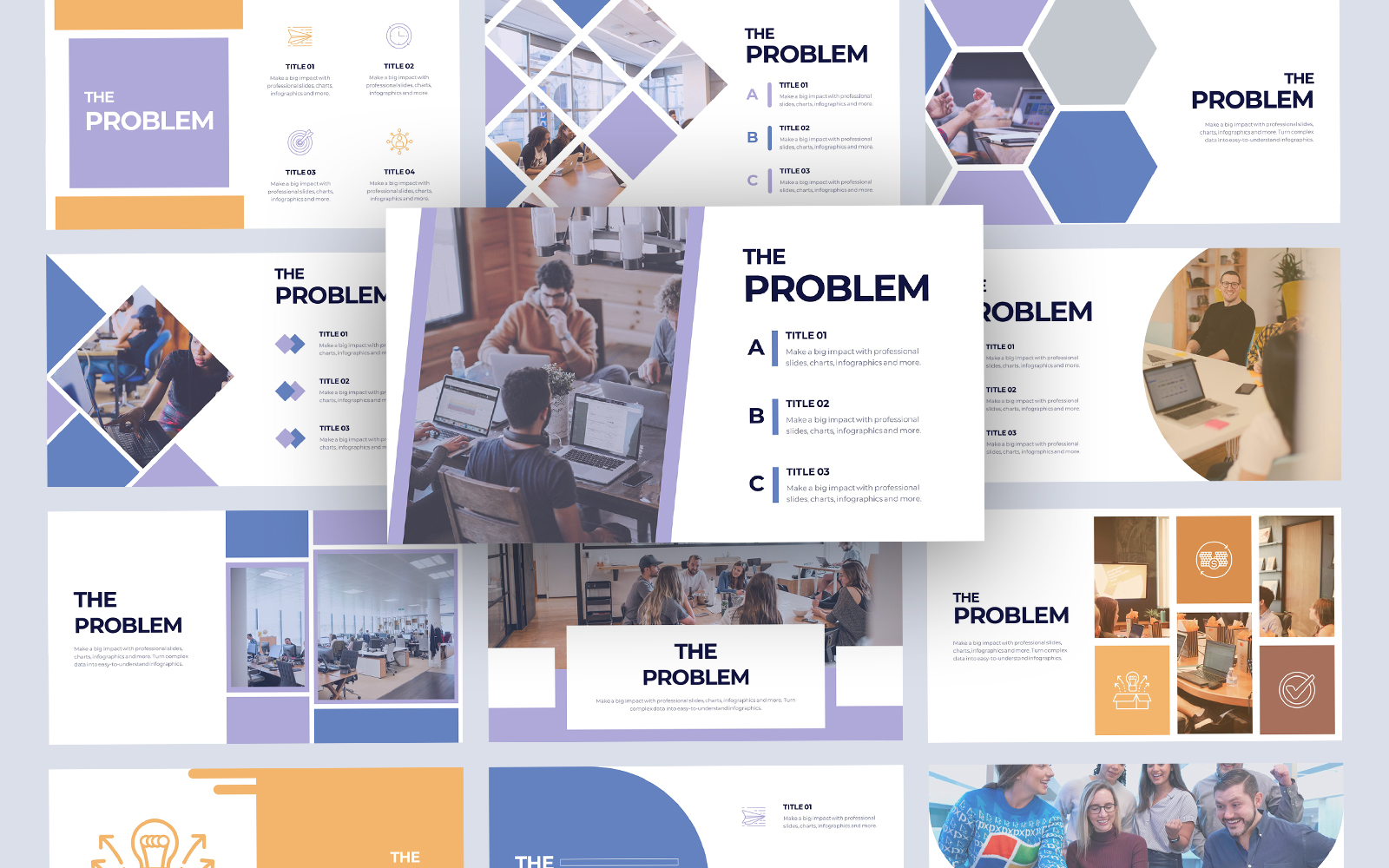 Business Problem Slides Google Slides Template