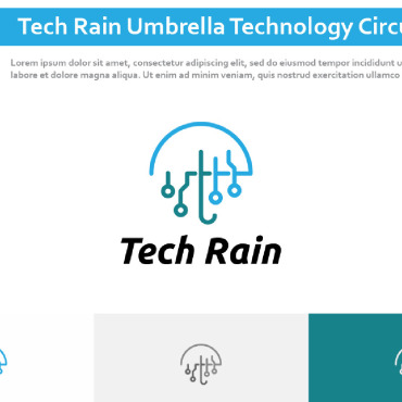 Rain Umbrella Logo Templates 307221