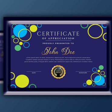 And Modern Certificate Templates 307328