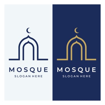 Vector Mosque Logo Templates 307420