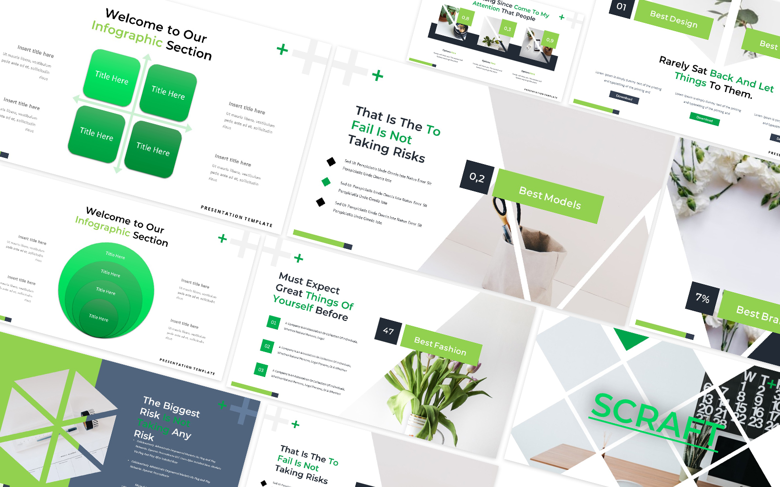 Scraft Company Powerpoint Template